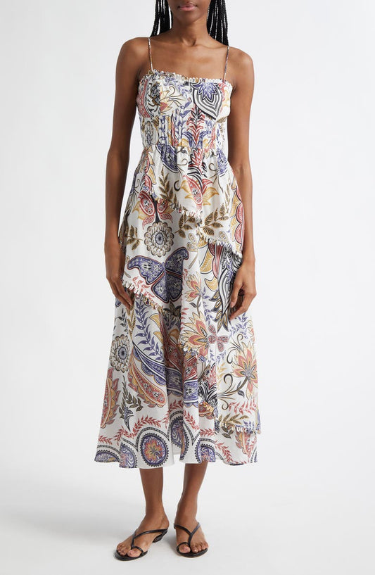 Boho Glam Floral Sundress