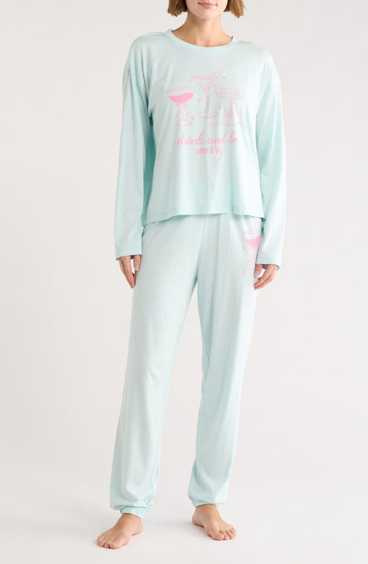 Jersey Graphic Pajamas