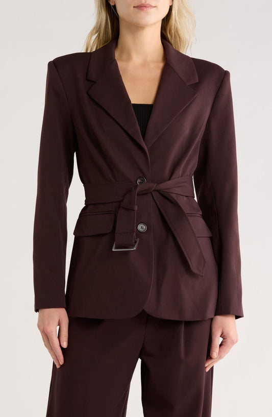 Belted Blazer