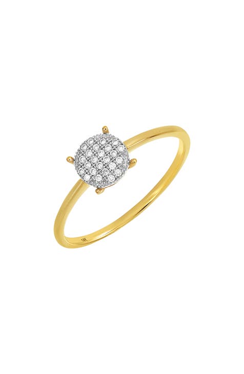 Anillo Pavé de Diamantes - 0,06ct. (Exclusivo Nordstrom)