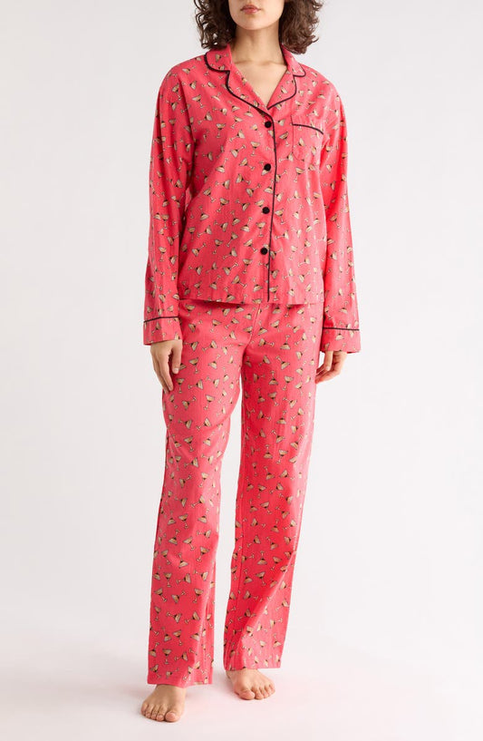 Kalin Brushed Jersey Pajamas