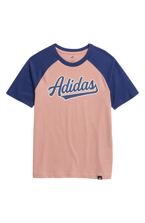 Camiseta raglán Colorblock para niños (niño grande)