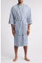 Grecian Print Woven Robe