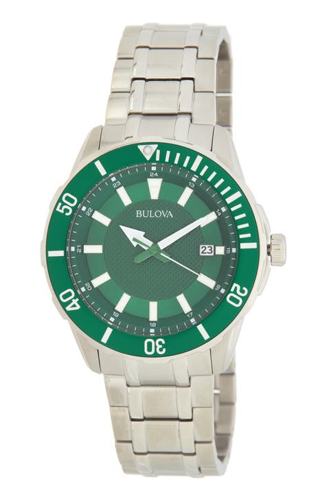 Reloj de pulsera Classic Sport Water Resistant, 44 mm