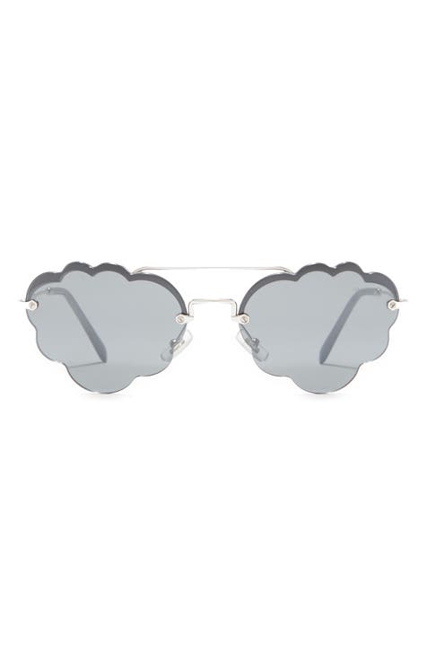 Gafas de sol de moda irregulares de 58 mm