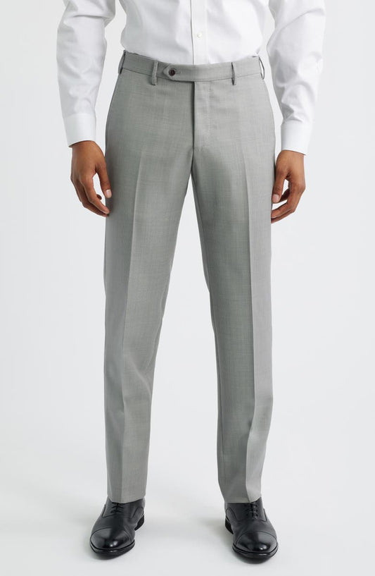 Parker Flat Front Wool Dress Pants (Regular & Big)