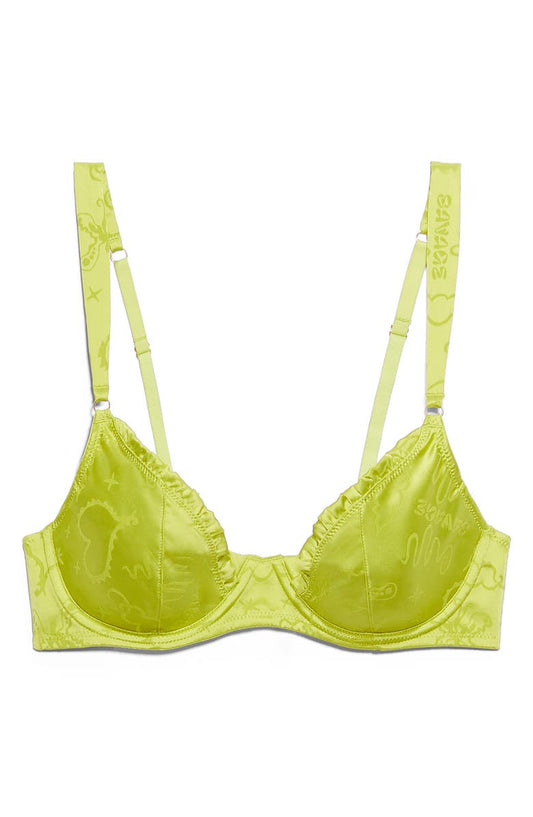 Heavenly Satin Unlined Balconette Bra