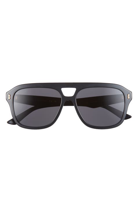 Gafas de sol de moda Solstice Aviator de 57 mm