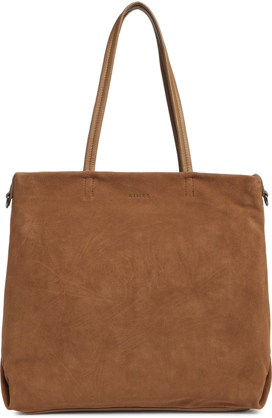 Addison Leather Shopper Tote Bag