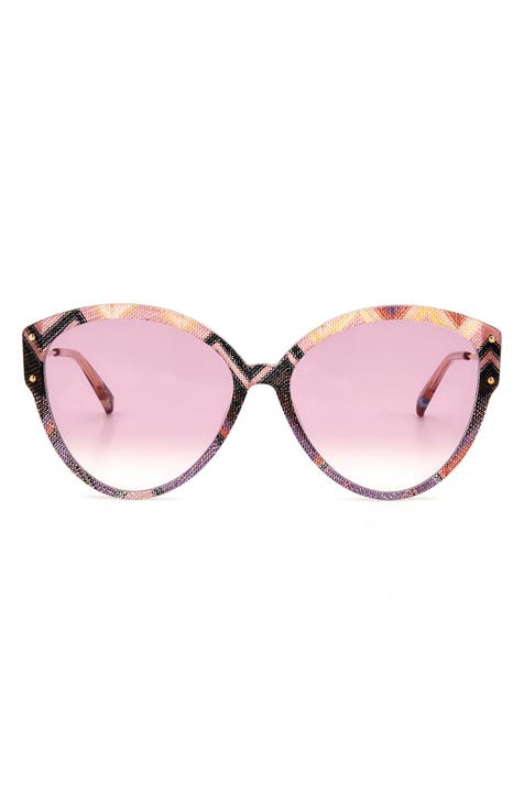 Gafas de sol Cat Eye degradadas de 59 mm