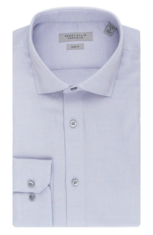 Royal Oxford Slim Fit Stretch Cotton Dress Shirt