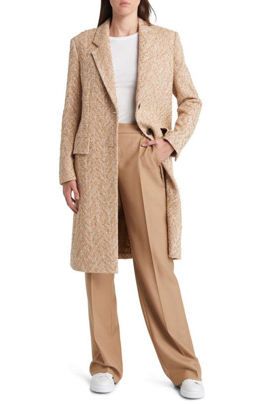 Catara Longline Tweed Jacket
