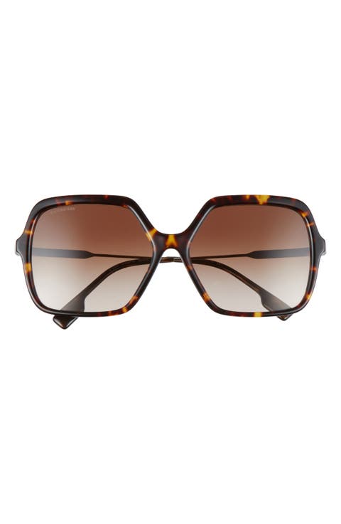 59mm Square Sunglasses