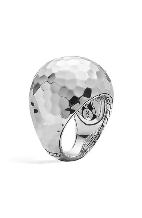 Anillo Cúpula Martillada Palu - Talla 7