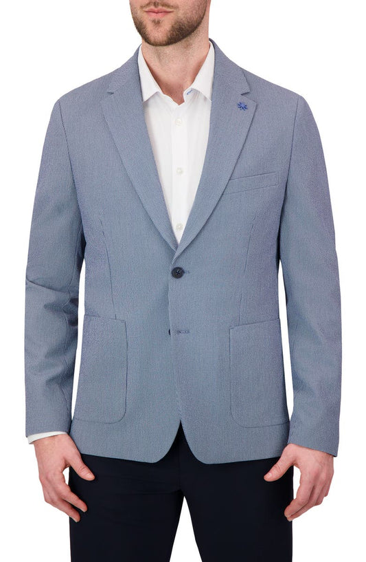 Seersucker Textured Sport Coat