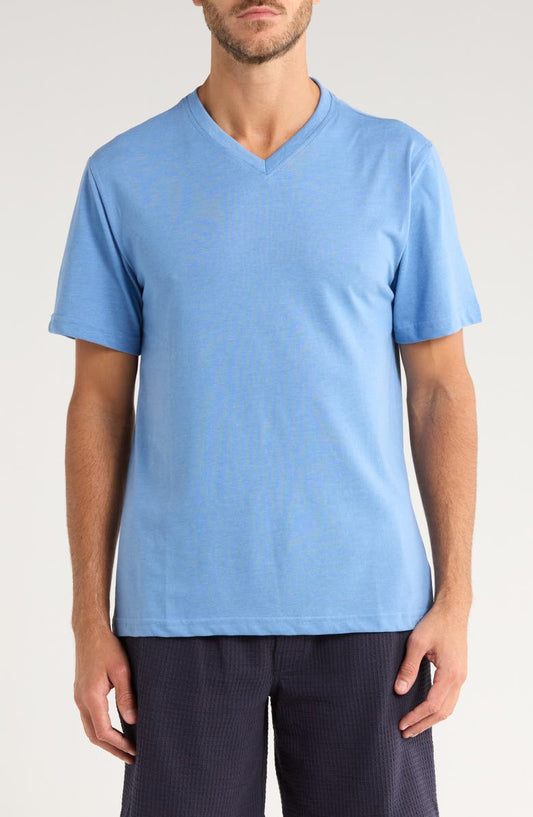 Grecians V-Neck Knit T-Shirt