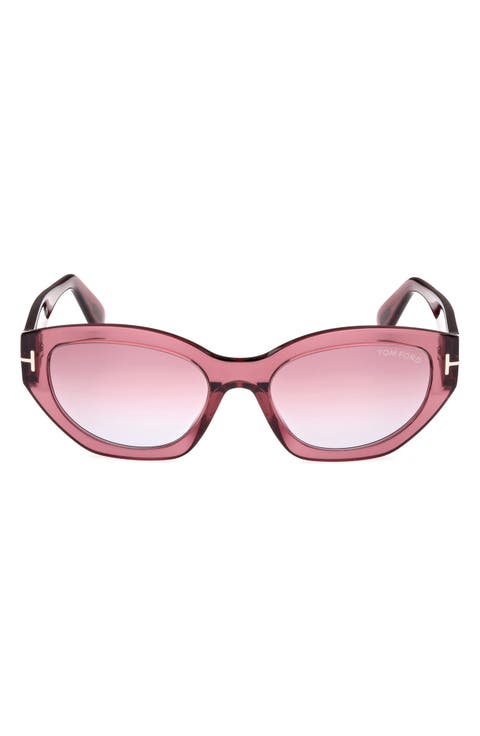 Penny 55mm Geometric Sunglasses
