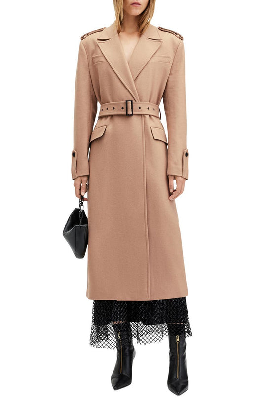 Augusta Wool Blend Trench Coat