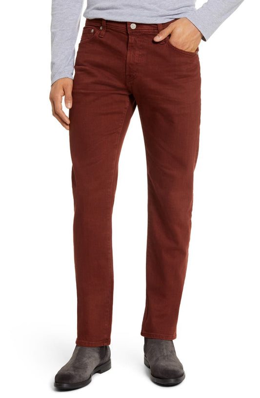 Tellis Slim Fit Jeans (7 Years Sulfur Rich Crimson)