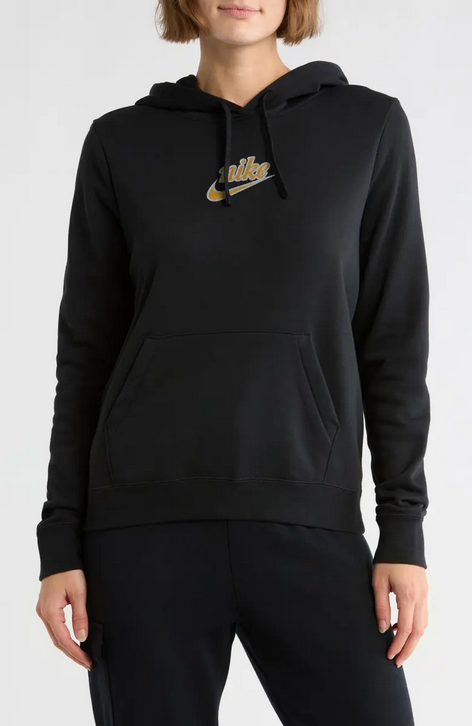 Club Logo Fleece Pullover Hoodie