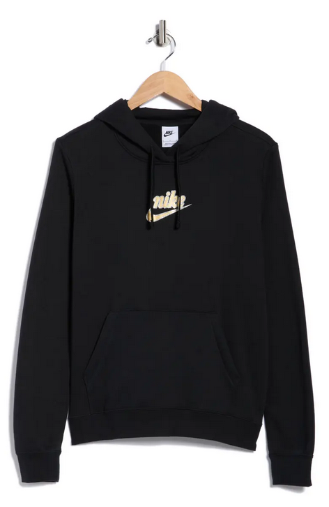 Club Logo Fleece Pullover Hoodie