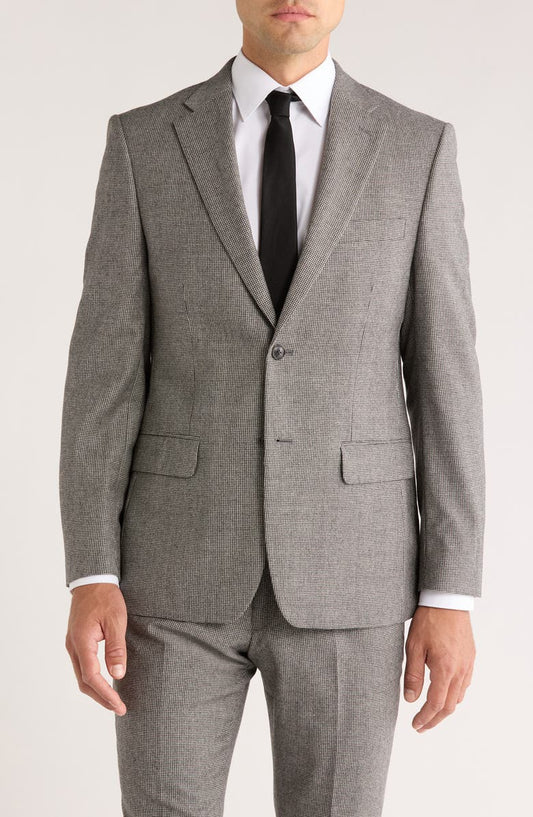 Houndstooth Wool Sport Coat