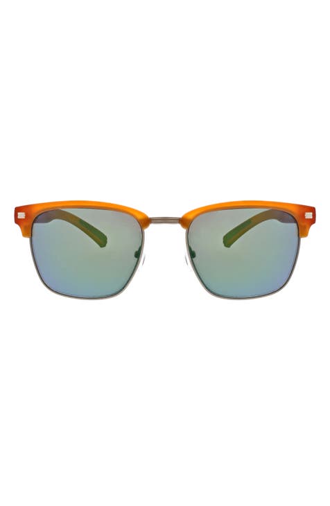 Gafas de sol Halfway Browline polarizadas de 56 mm