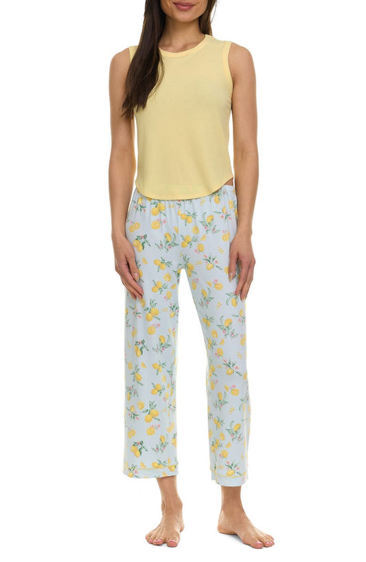 Imani 3-Piece Capri Pajama Set
