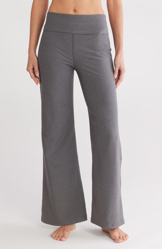 Space Dye Wide Leg Pants