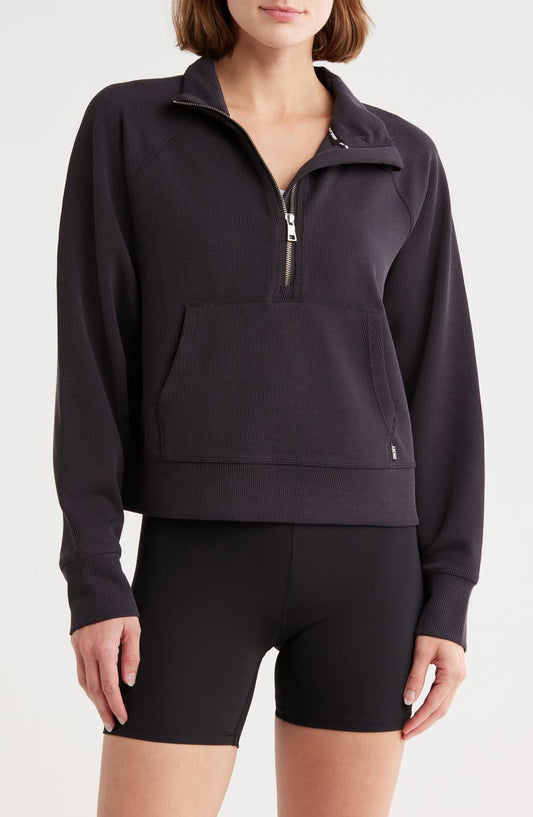 Highline Ribbed Half-Zip Pullover