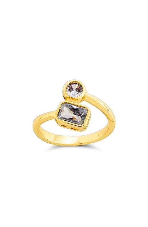 Anillo Cruzado Gracelyn CZ