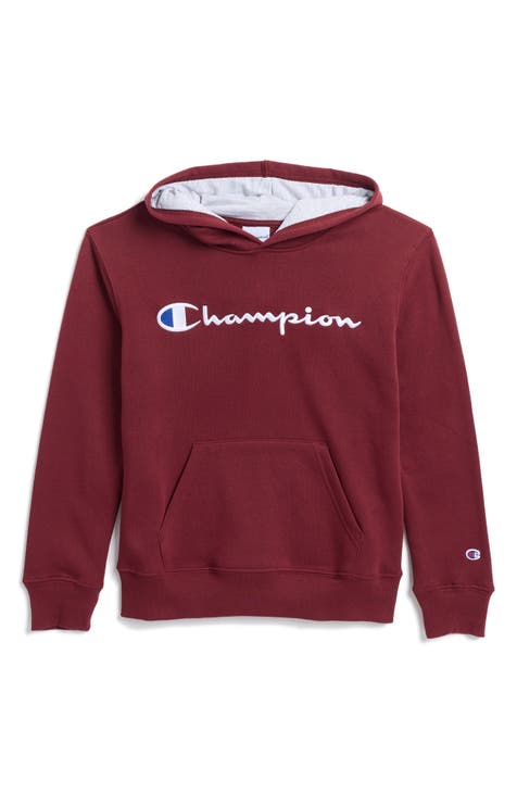 Sudadera con capucha bordada con el logotipo de la firma para niños (Big Kid)