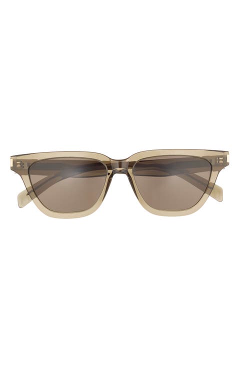 53mm Cat Eye Sunglasses