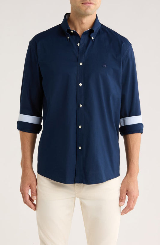 Regular Fit Stretch Button-Down Shirt Regular Fit Stretch Button-Down Oxford Shirt