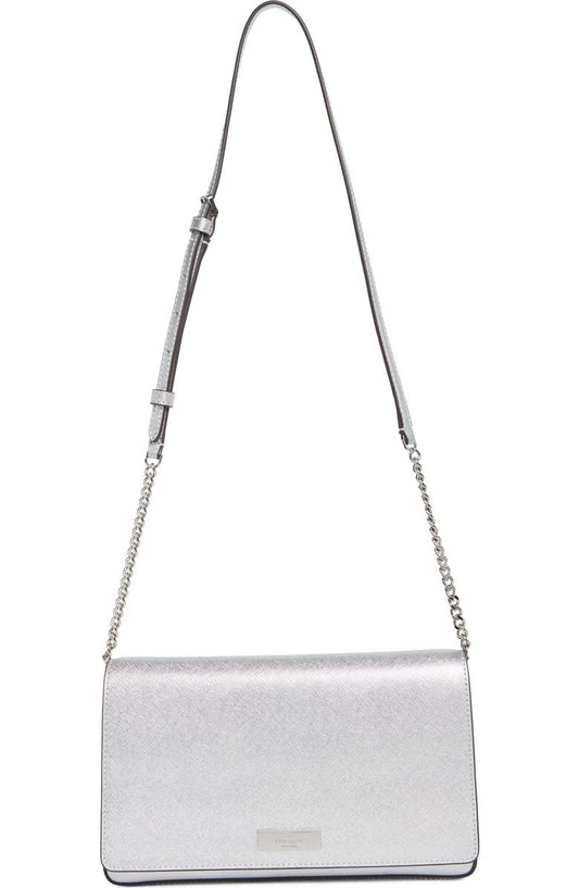 kenzie metallic crossbody bag