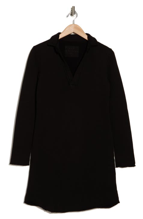 Vestido Nicole de algodón de manga larga