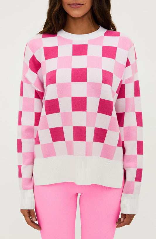 Callie Checkered Sweater