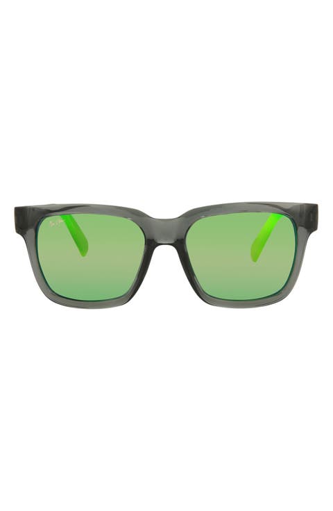 54mm Polarized Square Sunglasses