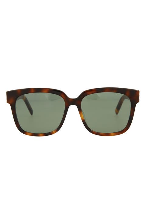 55mm Square Sunglasses