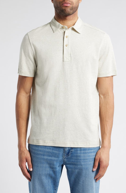 Laurito Beach Cotton & Linen Polo