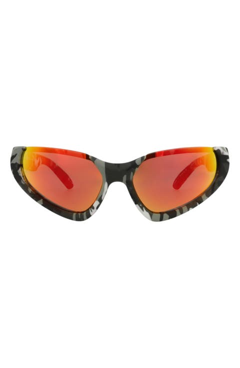64mm Wrap Sunglasses