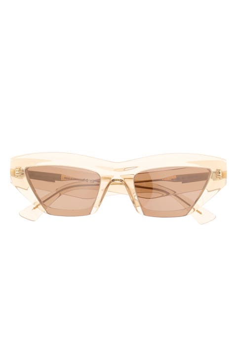 53mm Cat Eye Sunglasses