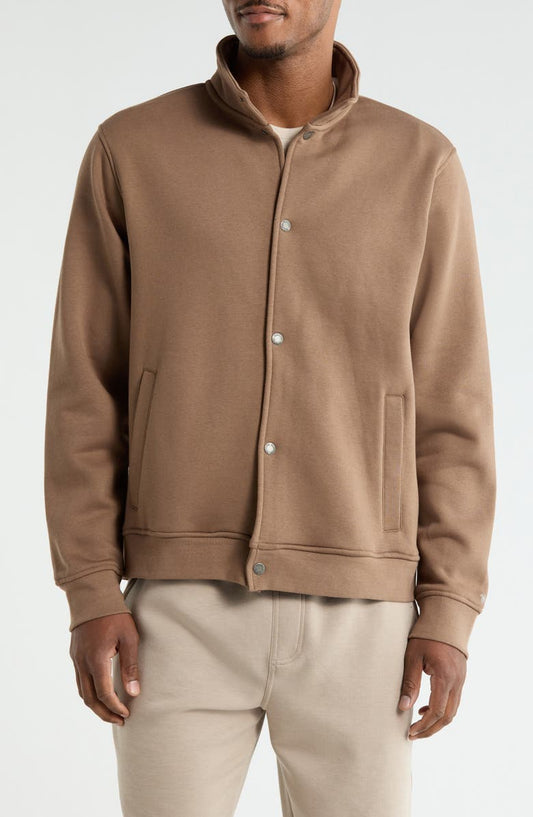Snap Front Fleece Jacket