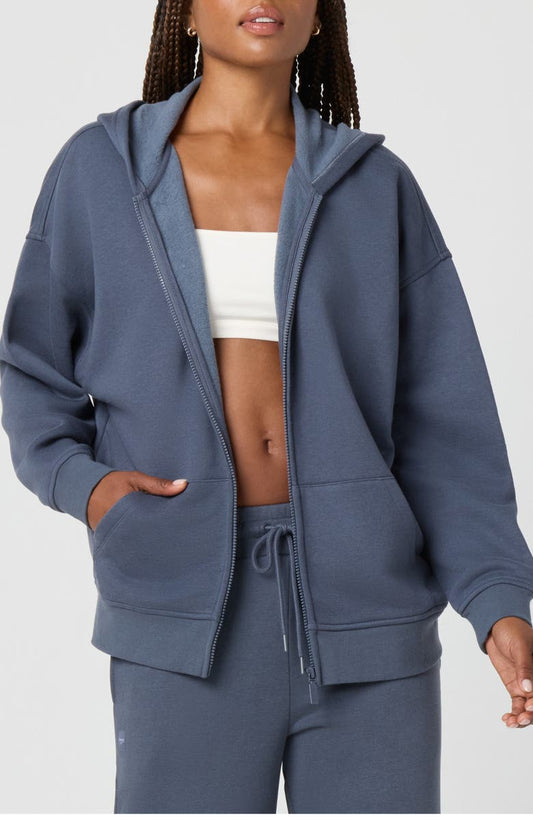 Cozy Crush Oversize Zip Hoodie