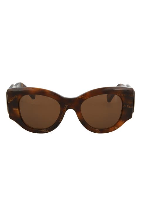 50mm Oval Sunglasses