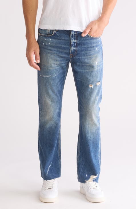 Pantalones Jeans Boxy Distressed Raw Hem (Miramas Chew)