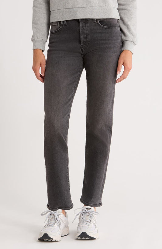 The Hiker Hover Mid Rise Slim Straight Leg Jeans (Call it a Night)