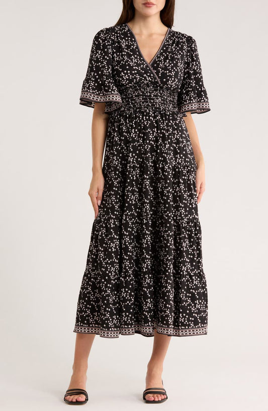 Tiered Smocked Maxi Dress