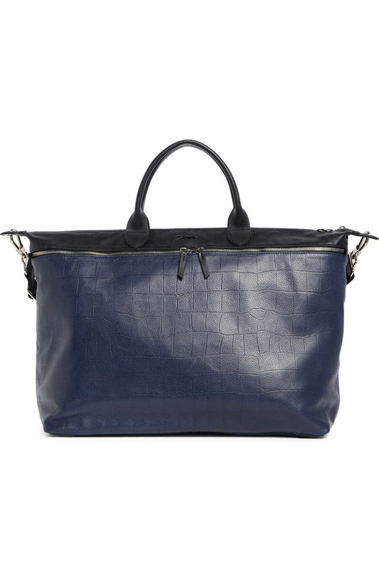 Croc Embossed Gym Bag