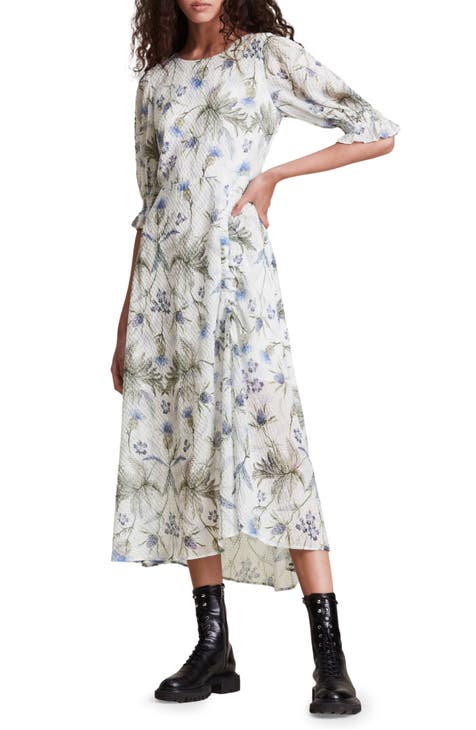 Vestido con mangas abullonadas de Yana Harris